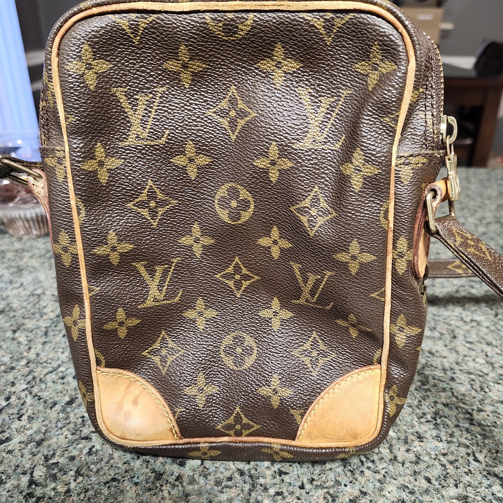 Louis Vuitton Brown Monogram Crossbody Bag - Picture 7 of 11